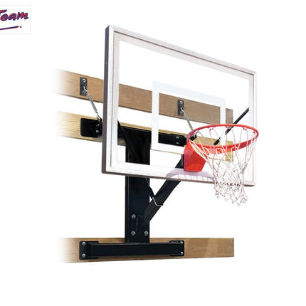 First Team VersiSport Fixed Wall Mount Basketball Goal - Play and Sync