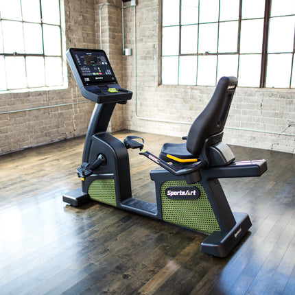SportsArt G576R Status Eco-Powr Recumbent Cycle | 10-6892 - Play and Sync
