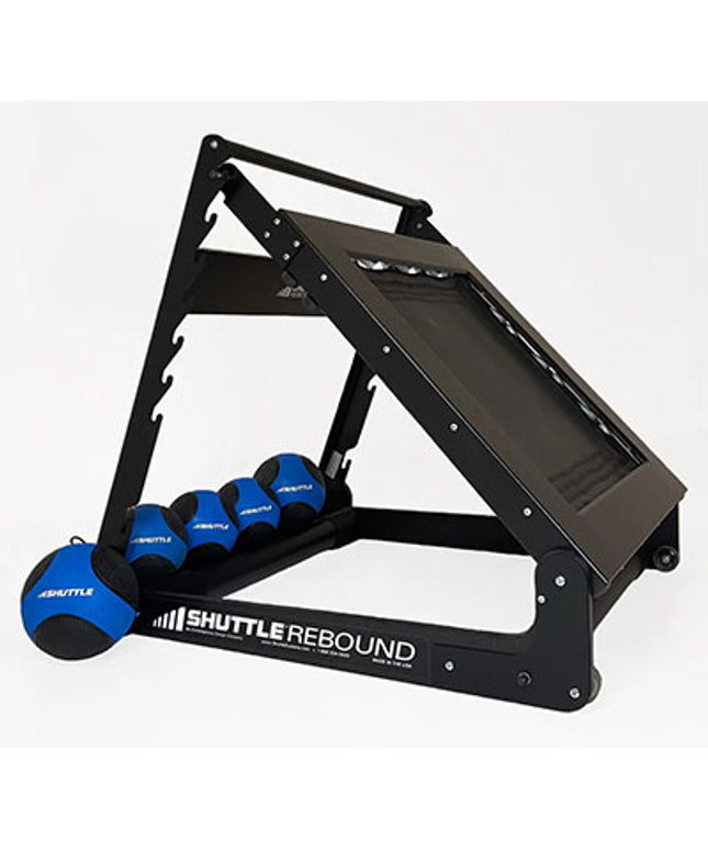Shuttle Rebound Set with 5 Blue Medicine Balls | 10-3511 - Play and Sync