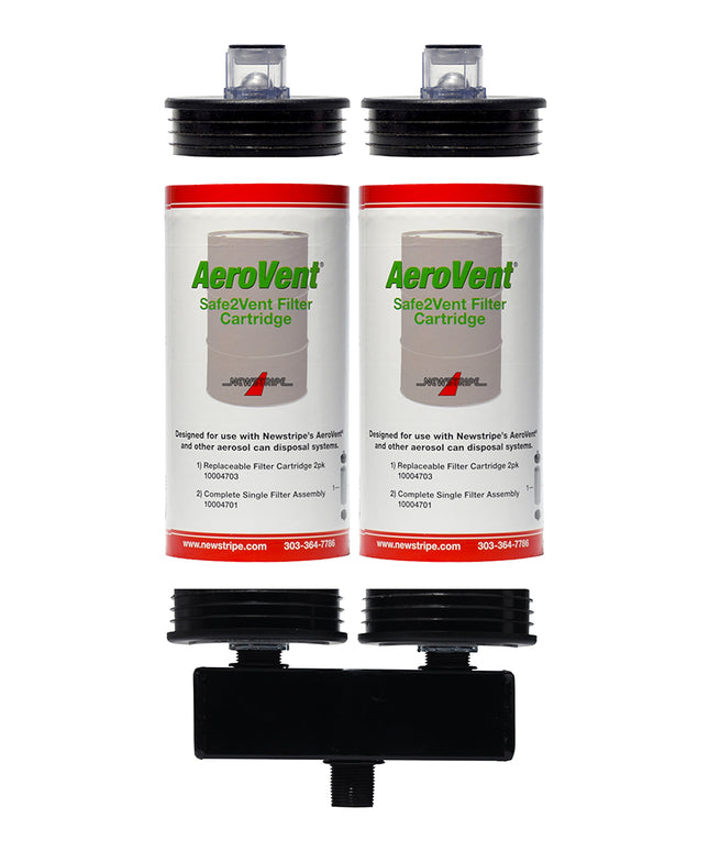 Newstripe AeroVent Safe2Vent Filter Assembly 10004701