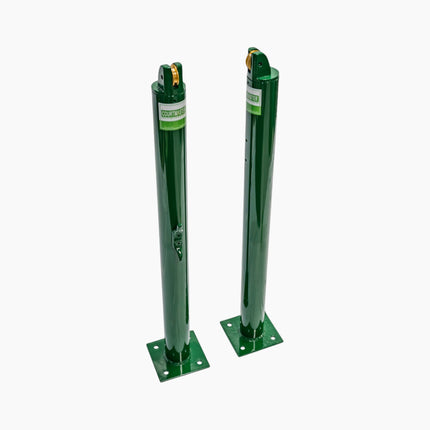 Har-Tru Surface Mount Pickleball Post 102-3433BK - Play and Sync