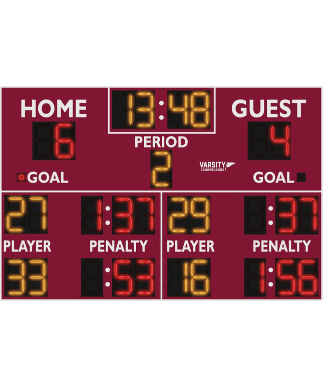 1250 Hockey/Lacrosse Scoreboard- Indoor