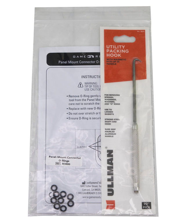 Game Ready Panel Mount O-Ring Replacement Kit with Tool 13-2611 - Play and Sync