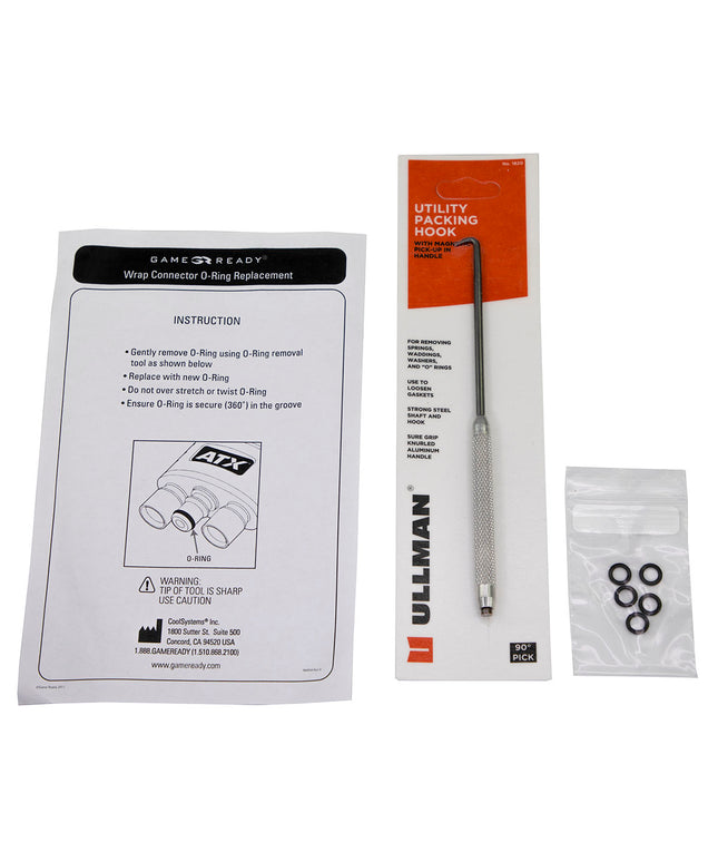 Game Ready Wrap O-Ring Replacement Kit with Tool 13-2613 - Play and Sync
