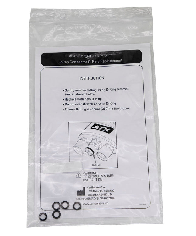 Game Ready Wrap Replacement O-Rings — 5 Pack 13-2614 - Play and Sync
