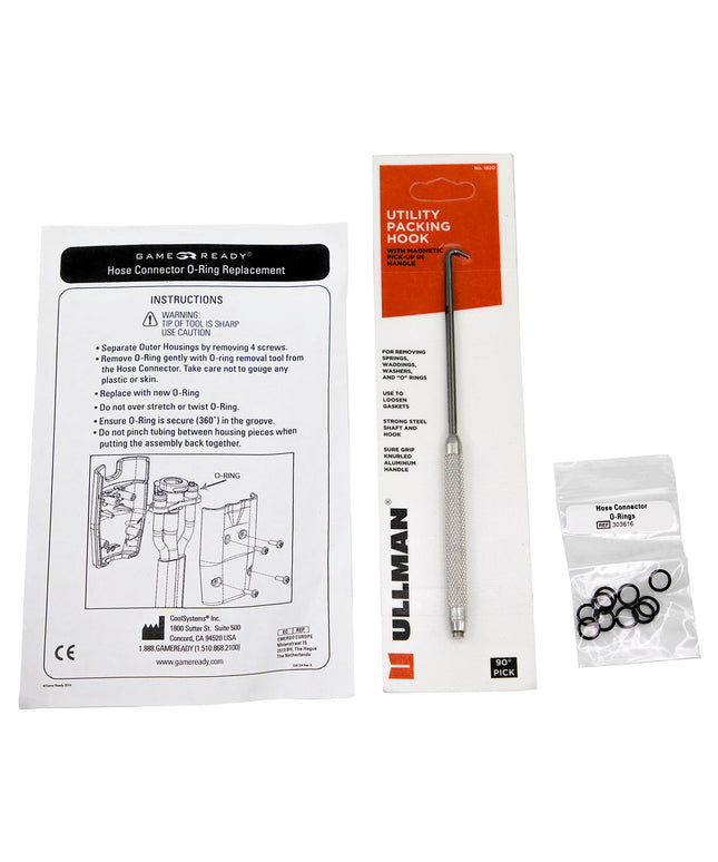 Game Ready Hose O-Ring Replacement Kit with Tool 13-2615 - Play and Sync