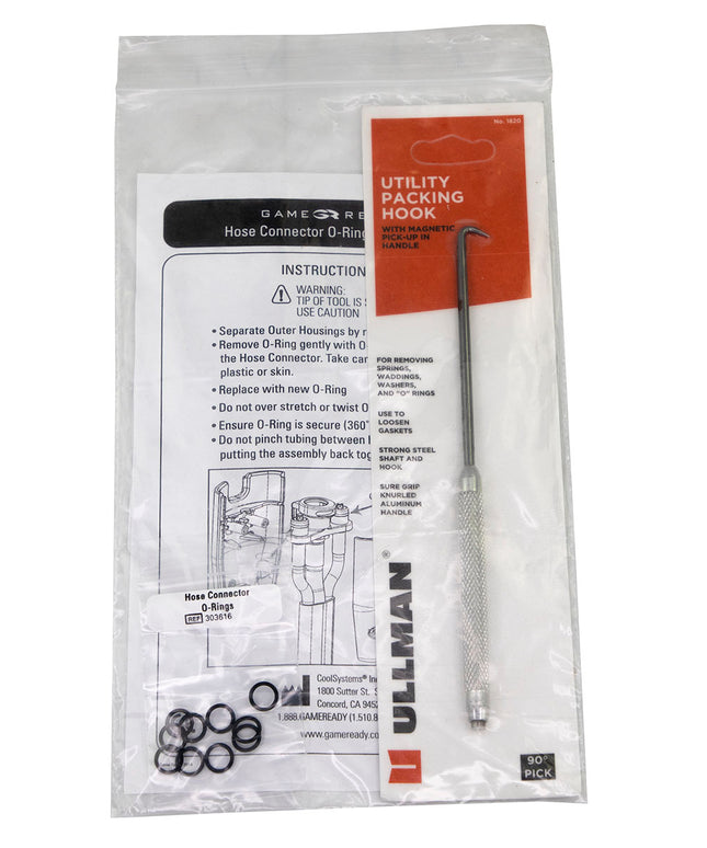 Game Ready Hose O-Ring Replacement Kit with Tool 13-2615 - Play and Sync