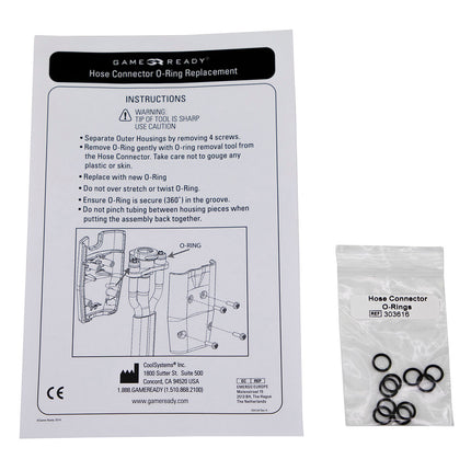 Game Ready Hose Replacement O-Rings — 10 Pack 13-2616 - Play and Sync