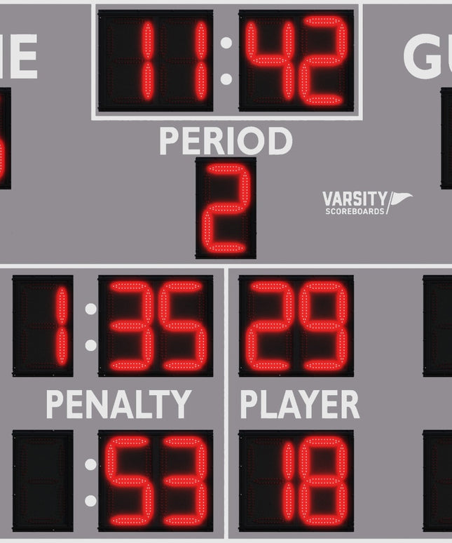 1352 Hockey/Lacrosse Scoreboard- Outdoor