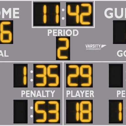1352 Hockey/Lacrosse Scoreboard- Outdoor