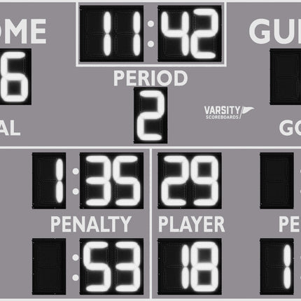 1352 Hockey/Lacrosse Scoreboard- Outdoor