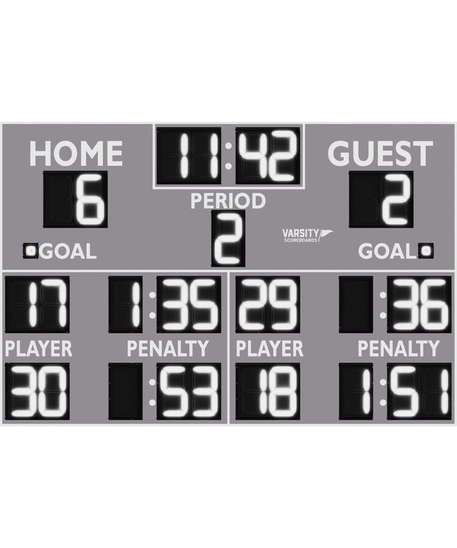 1352 Hockey/Lacrosse Scoreboard- Outdoor