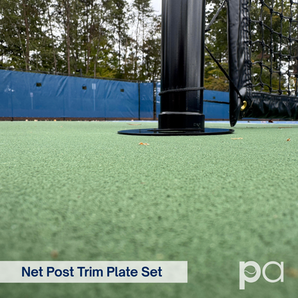 Putterman Athletics Net Post Trim Plates - Play and Sync