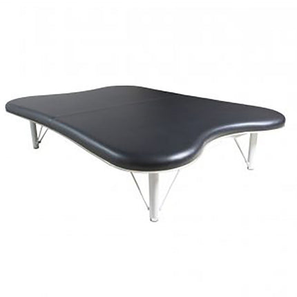 Tri W-G Mat Table, Motorized Hi-Lo, Hourglass Top (23.5"-35"H), 600 lb 15-5042 - Play and Sync