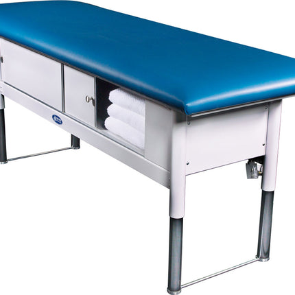 Tri W-G Treatment Table, Motorized Hi-Lo, 28" x 80", 500 lb 15-5080 Alt View - Play and Sync