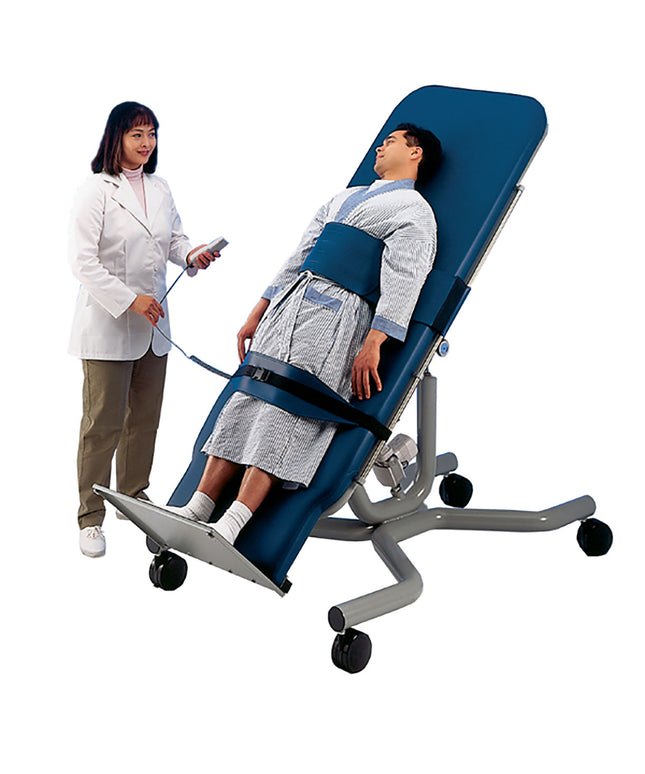 Tri W-G Tilt Table, Motorized, Wide Footboard, 28" x 78" x 33" 15-5150 - Play and Sync