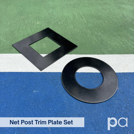 Putterman Athletics Net Post Trim Plates - Play and Sync