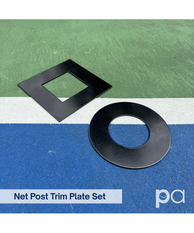 Putterman Athletics Net Post Trim Plates - Play and Sync