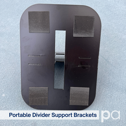 Putterman Athletics Portable Pickleball Divider Support Bracket PROPCDPBRKT