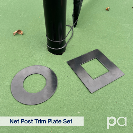 Putterman Athletics Net Post Trim Plates - Play and Sync