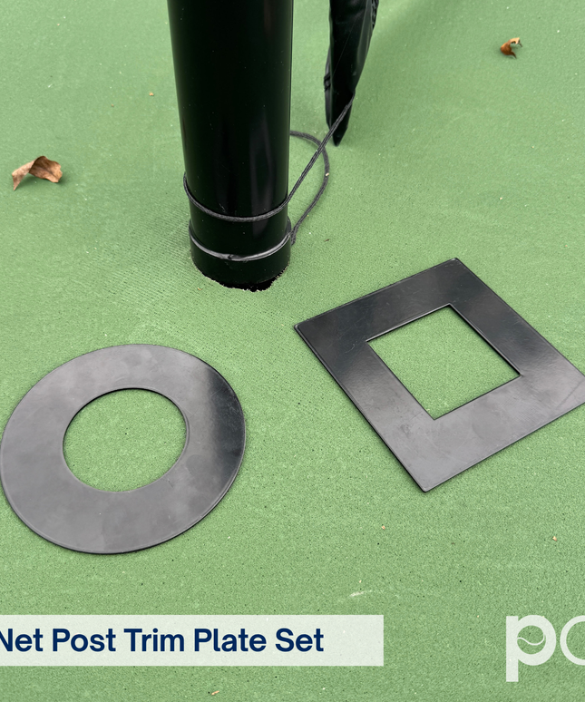 Putterman Athletics Net Post Trim Plates - Play and Sync