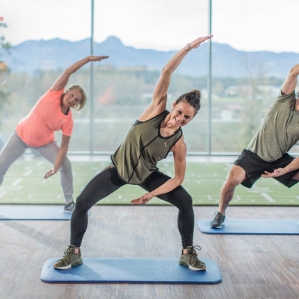 Airex Fitness 120 Exercise Mat, 47" x 24" x 0.6" 32-1240B - Play and Sync
