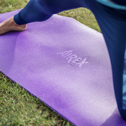 Airex Pilates 190 Exercise Mat, 75" x 24" x 0.3" 32-1232BLK - Play and Sync