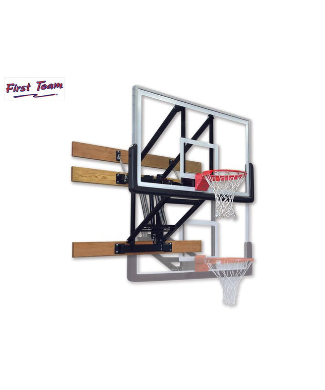 First Team WallMonster Adjustable Wall Mount Basketball Goal WallMonster Playground - Play and Sync