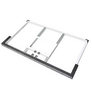 Dominator 72" Perforated Aluminum Backboard 72P-01 - Play and Sync