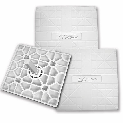 Jaypro Sports Baseball Base Set Flex Style 15x15x3 in. Set of 3 BB-200 - Play and Sync