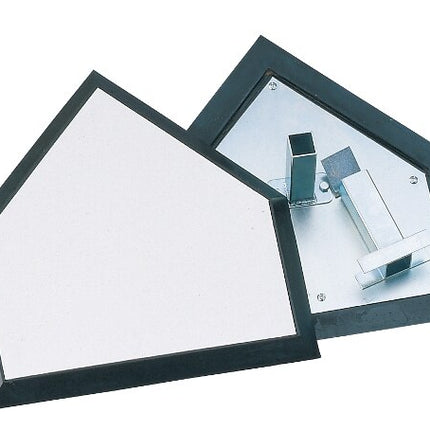 Trigon Sports Pro Home Plate with Ground Anchor BHPML - Play and Sync