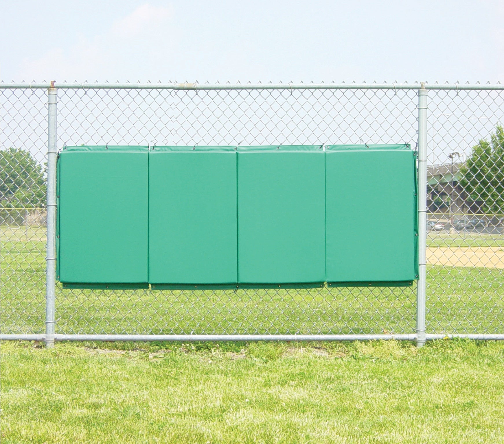 Backstop Padding Tarp Trigon Sports Standard Folding Backstop Padding 2' x 8' BSPAD28 – Play ...