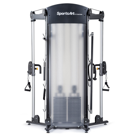 SportsArt DS972 Status Dual Stack Functional Trainer | 10-6988 - Play and Sync