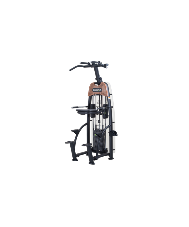 SportsArt N911 Status Assisted Chin-Up and Tricep Dip | 10-6950 - Play and Sync