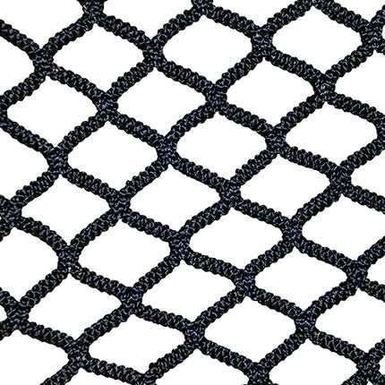 Jaypro Sports Lacrosse Replacement Net   Box NetX1 (7 mm) Seamless (4 ft.H x 4 ft.W x 4 ft.D) NETX1-D260 - Play and Sync