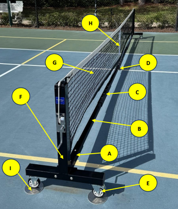 PRO-Pickle™ Heavy-Duty Portable Net System - Play and Sync