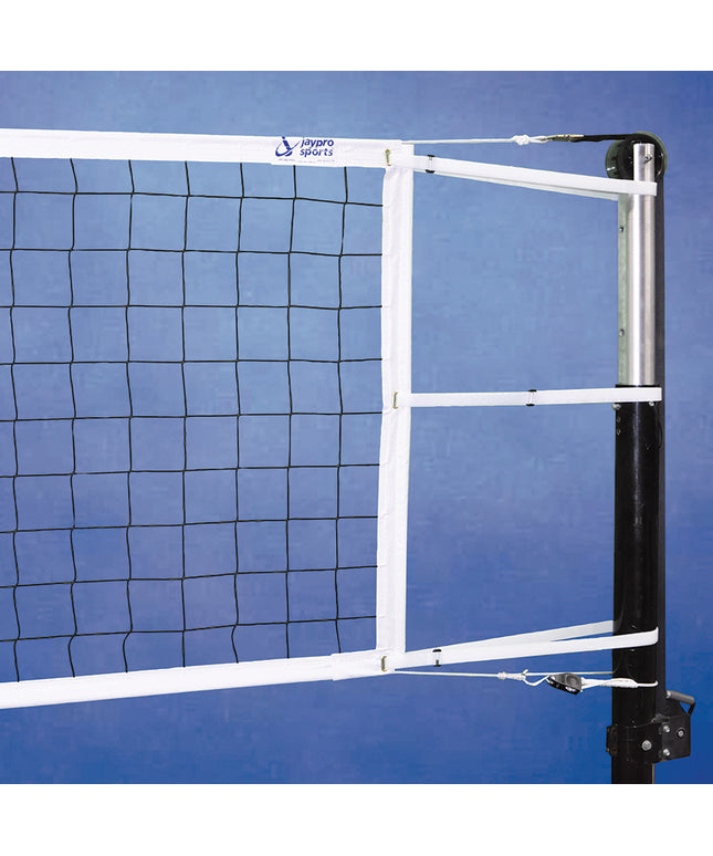 Jaypro Sports Volleyball Net - Premiere Competition (32 ft. L x 39 in. H) PVBN-5 - Play and Sync