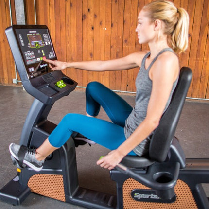 SportsArt C576R Status Eco-Natural Recumbent Cycle | 10-6871 - Play and Sync