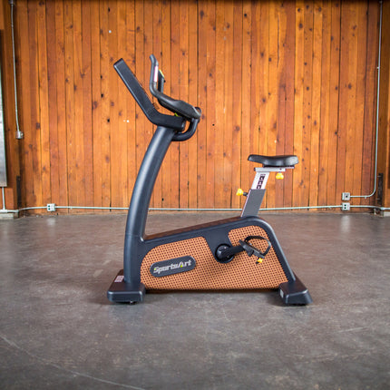 SportsArt C576U Status Eco-Natural Upright Cycle | 10-6869 - Play and Sync
