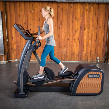 SportsArt E876 Status Eco Natural Elliptical | 10-6862 - Play and Sync
