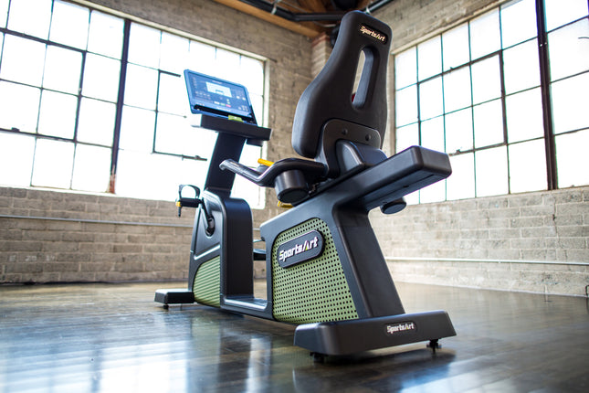 SportsArt G576R Status Eco-Powr Recumbent Cycle | 10-6892 - Play and Sync