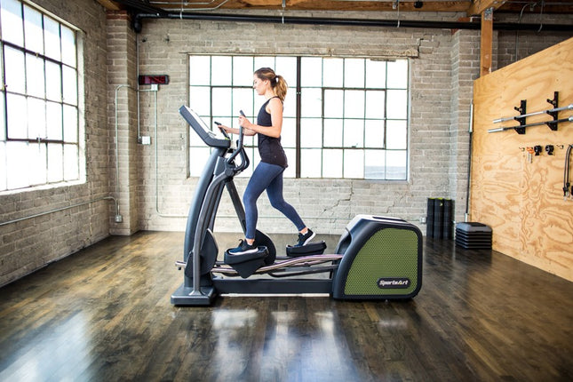SportsArt G876 Status Eco-Powr Elliptical | 10-6886 - Play and Sync