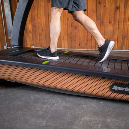 SportsArt N685 Status Verde Eco-Natural Treadmill, Unmotorized | 10-6855 - Play and Sync