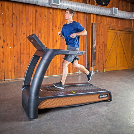 SportsArt N685 Status Verde Eco-Natural Treadmill, Unmotorized | 10-6855 - Play and Sync