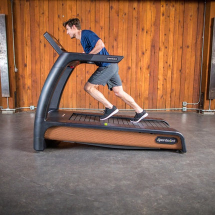 SportsArt N685 Status Verde Eco-Natural Treadmill, Unmotorized | 10-6855 - Play and Sync