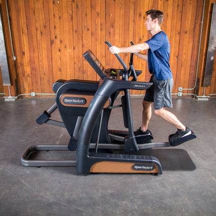 SportsArt V886 Verso Status Eco-Natural Cross Trainer | 10-6879 - Play and Sync