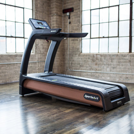 SportsArt N685 Status Verde Eco-Natural Treadmill, Unmotorized | 10-6855 - Play and Sync