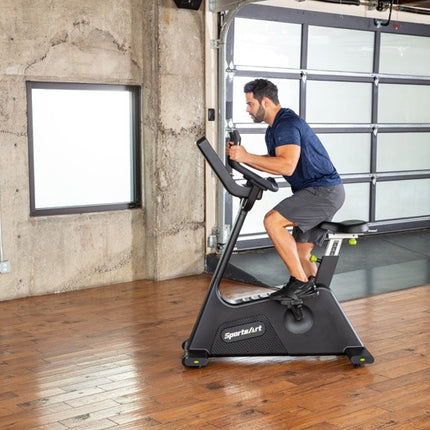 SportsArt C574U Elite Eco-Natural Upright Cycle | 10-6873 - Play and Sync