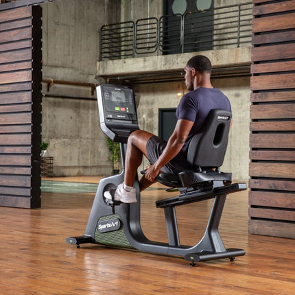 SportsArt G574R Elite Eco-Powr Recumbent Cycle | 10-6890 - Play and Sync