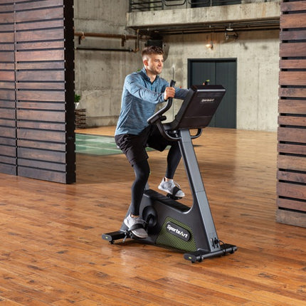 SportsArt G574U Elite Eco-Powr Upright Cycle | 10-6889 - Play and Sync